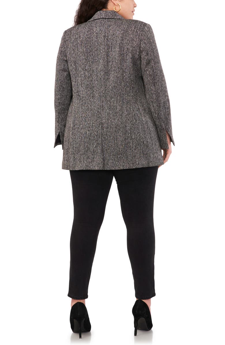 Vince Camuto Herringbone Double Breasted Blazer, Alternate, color, 