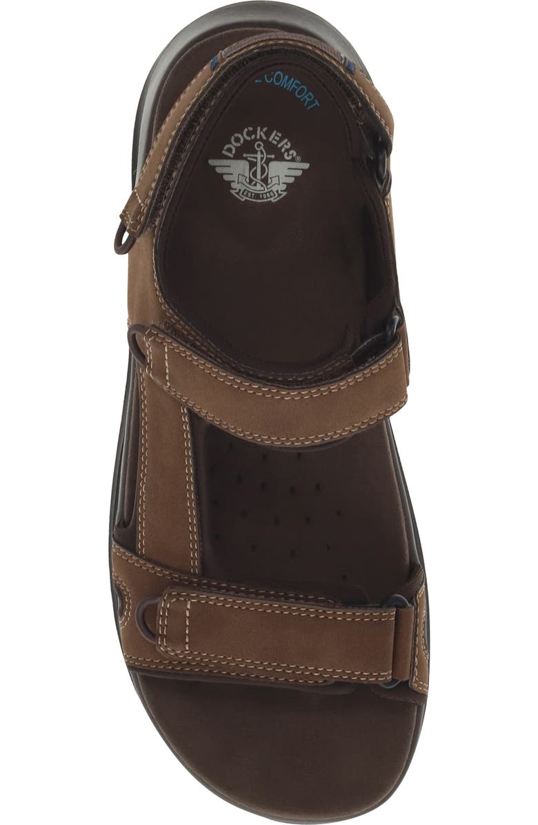 Dockers<sup>®</sup> Bradburn Double Strap Comfort Sandal, Alternate, color, Dark Tan