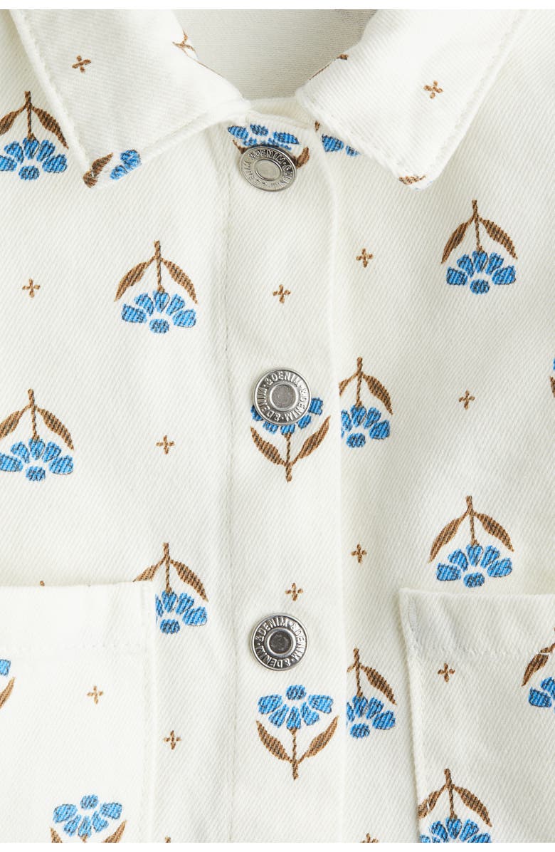 H&M Cotton Denim Jacket, Alternate, color, 