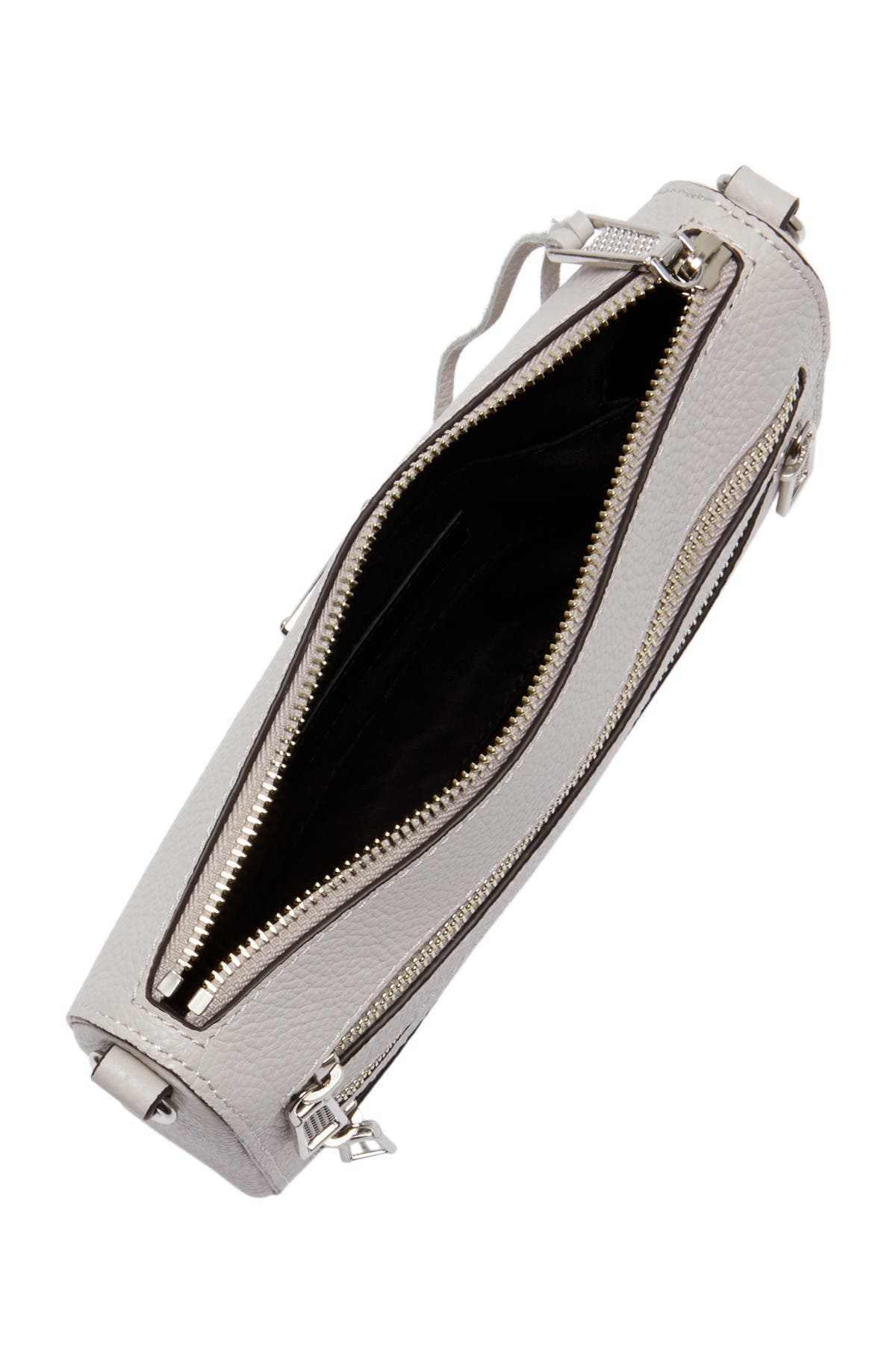 Rebecca Minkoff Panama Mini 5 Zip Leather Crossbody, Alternate, color, 