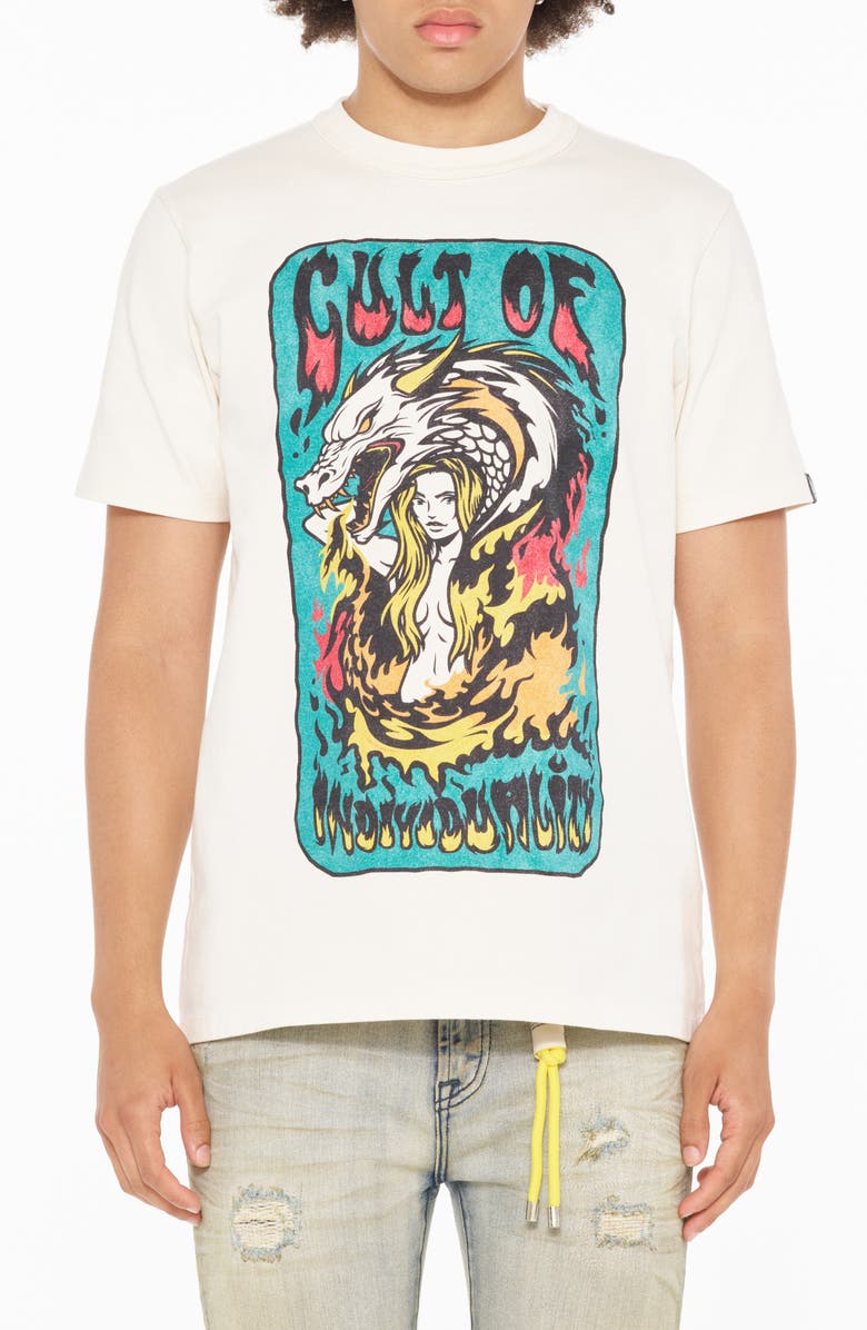 Cult of Individuality Cotton Graphic T-Shirt, Main, color,