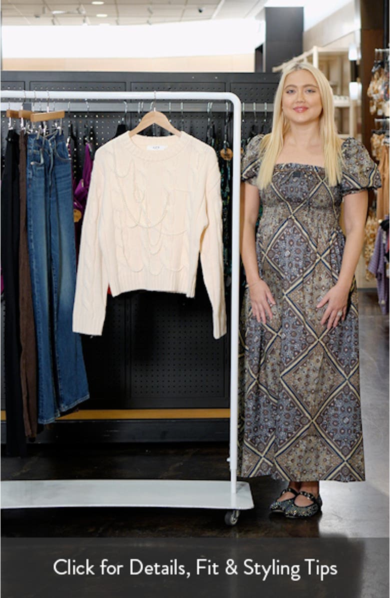 Pennina Cable Sweater, sales video thumbnail