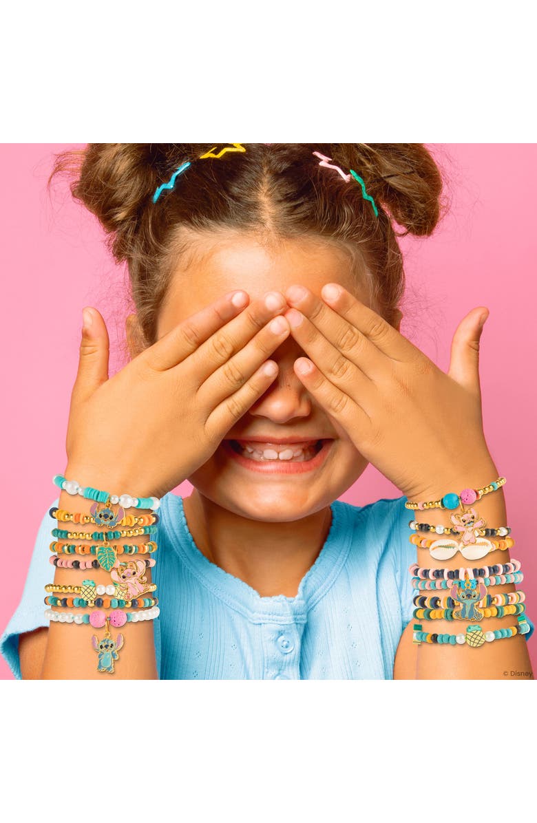 Fashion Angels Disney Stitch Diy Jewelry Design Kit, Craft & Make 10 Bracelets, Alternate, color, Multicolored