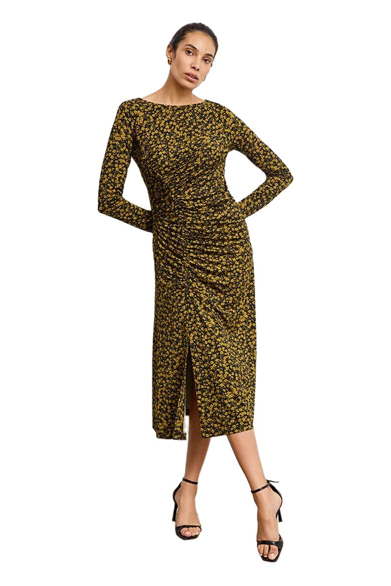 Rani Slinky Dress, Alternate, color, Multi