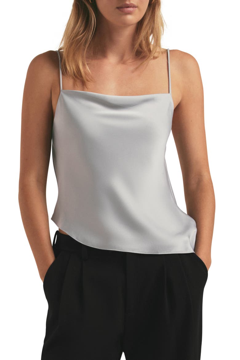 The That's Hot Satin Camisole, Main, color, ULTIMATE GRAY