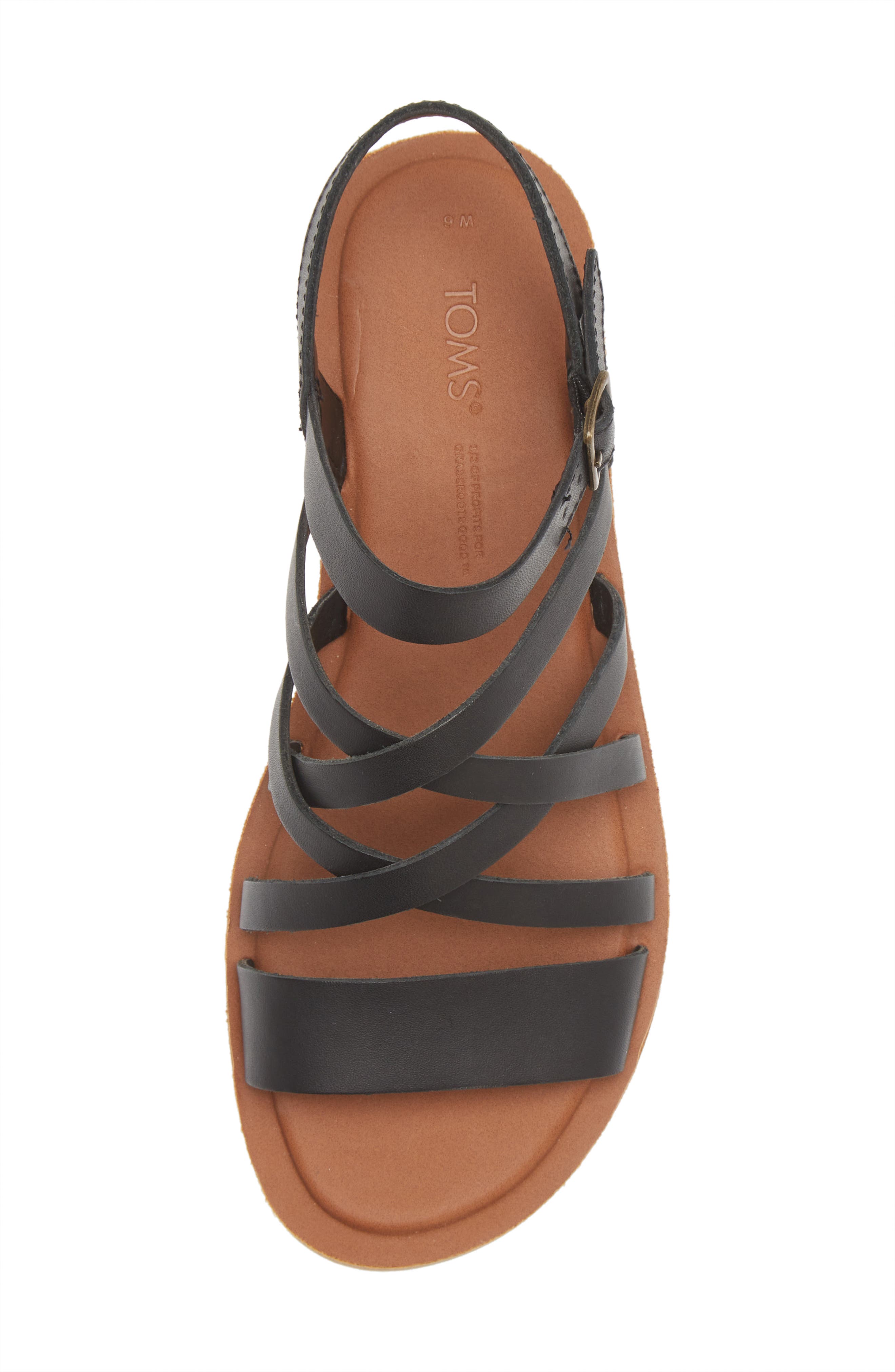 TOMS Sephina Strappy Sandal, Alternate, color, 