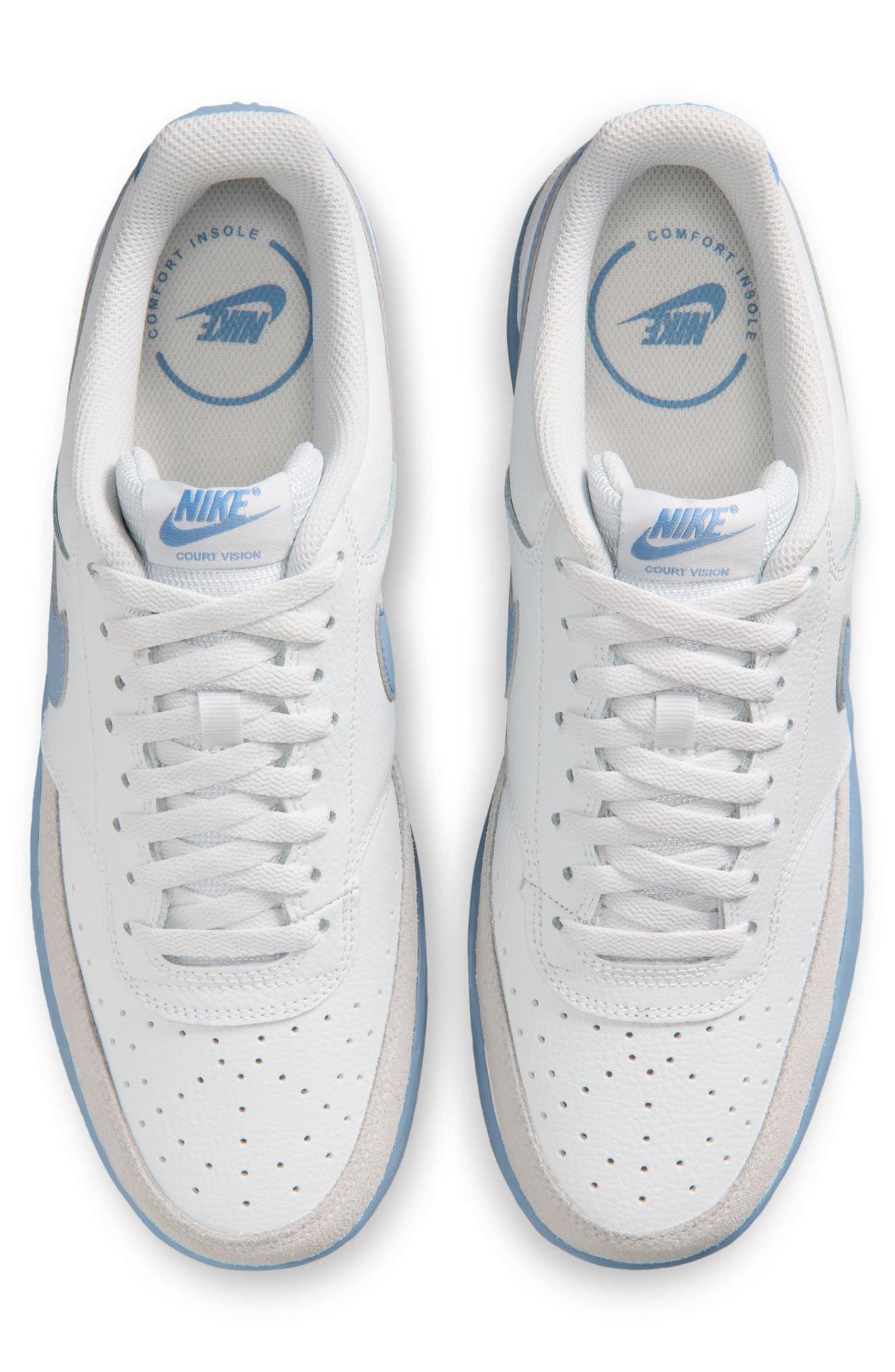 Court Vision Low Sneaker, Alternate, color, 100 OFFWHT/WORKBL