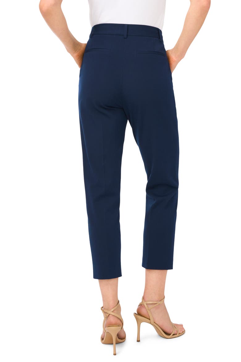 High Waist Crop Tapered Pants, Alternate, color, CLASSIC NAVY