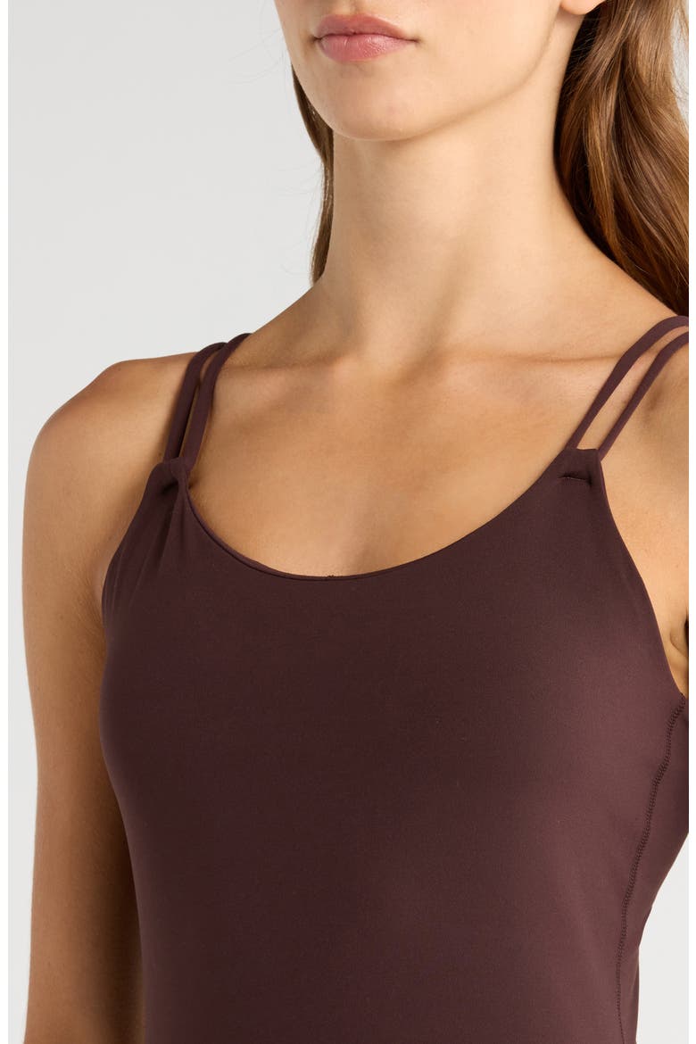 Ultimate Studio Strappy Tank, Alternate, color, SABLE BROWN