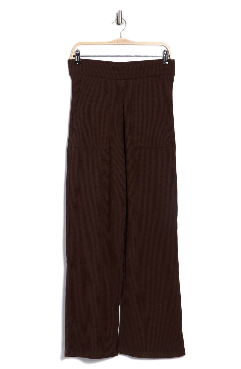 Z by Zella Reset Waffle Stitch Pants, Alternate, color, Brown Mole