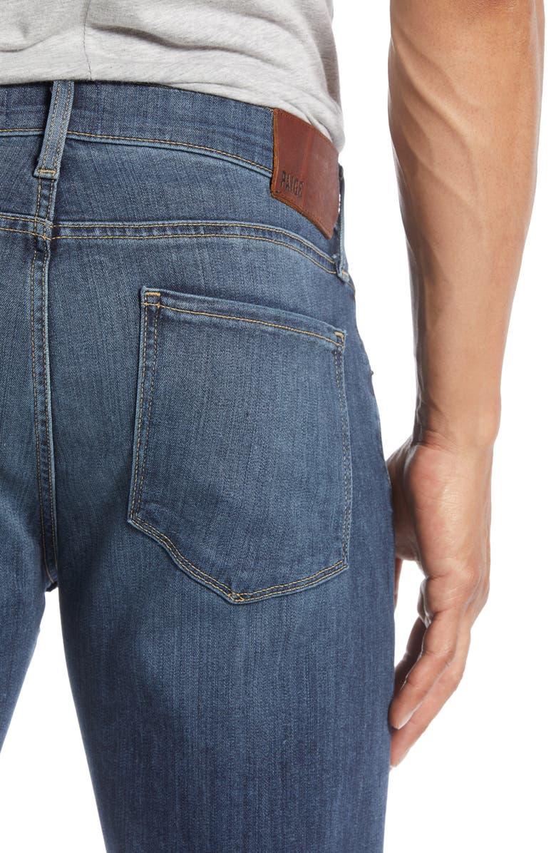 PAIGE Transcend - Federal Slim Straight Leg Jeans, Alternate, color, Birch