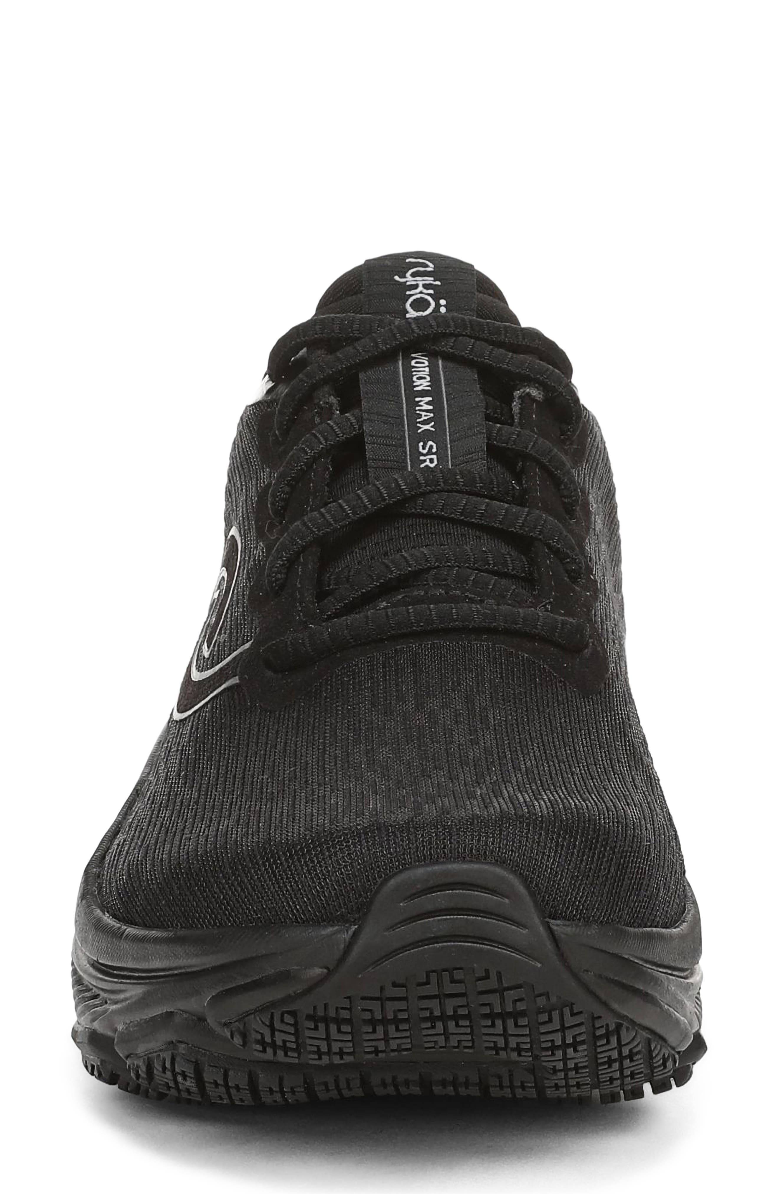 Rykä Devotion Max SR Walking Sneaker, Alternate, color, Black/ Black