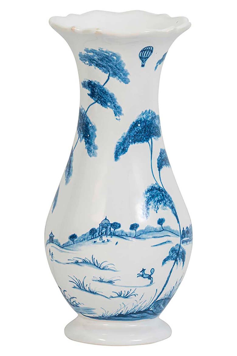 Country Estate 9-Inch Vase, Alternate, color, DELFT BLUE