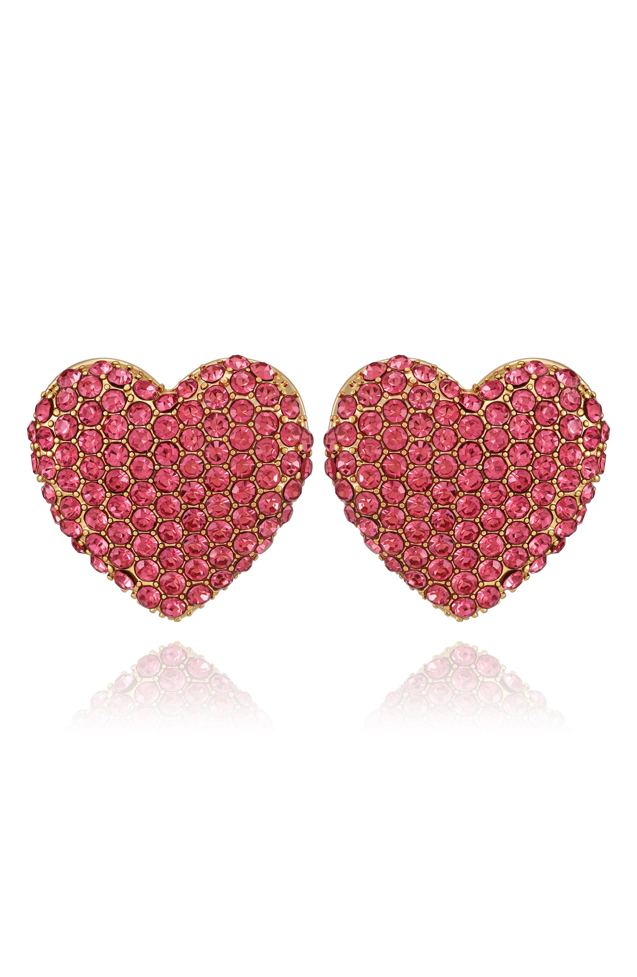 Heart Stud Earrings