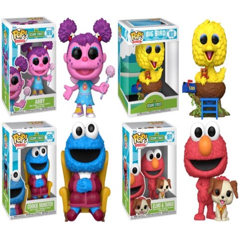 Sesame Street Series 3 Funko Pop! Complete Set (4)