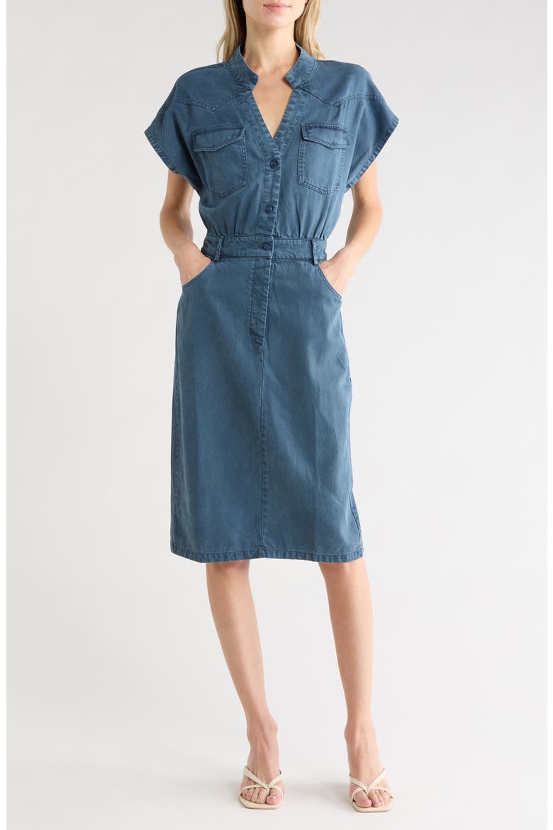 Yorkshire Denim Dress, Main, color, BLUE TIDE PIGMENT