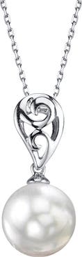 The Pearl Source White South Sea Pearl Andrea Pendant