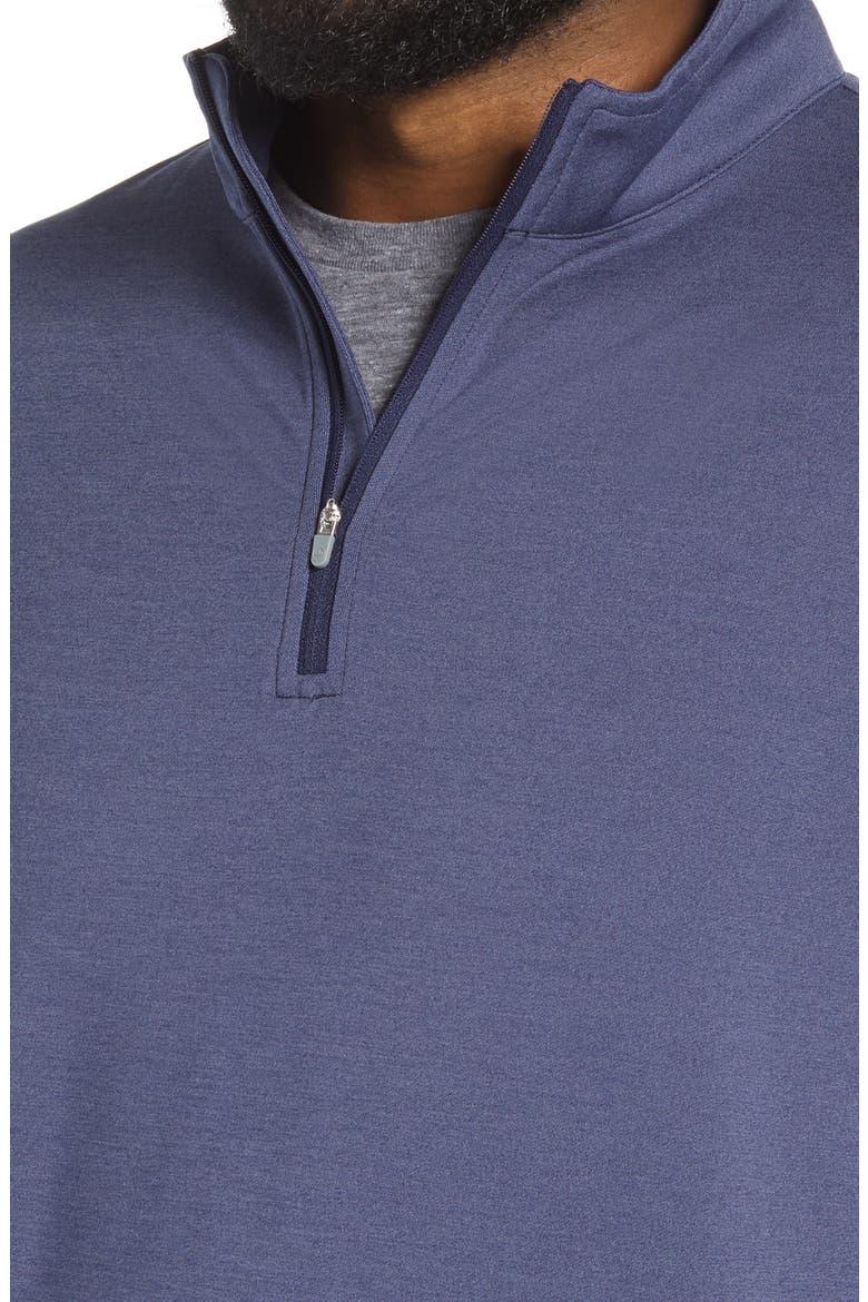Men's Perth Stretch Quarter Zip Pullover, Alternate, color, NAVY