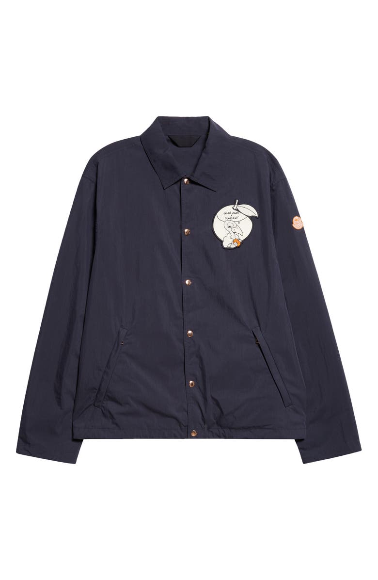 Moncler x Gilga Farm by Donald Glover Satsuma Canvas Jacket, Alternate, color, Navy