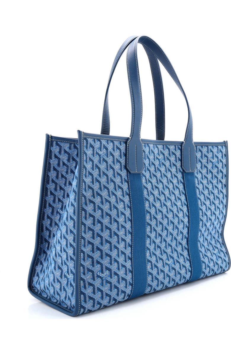 Pre-Owned Goyard Villette Tote Coated Canvas MM, Alternate, color, Blue