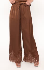 Petal & Pup Viola Drawstring Waist Wide Leg Pants