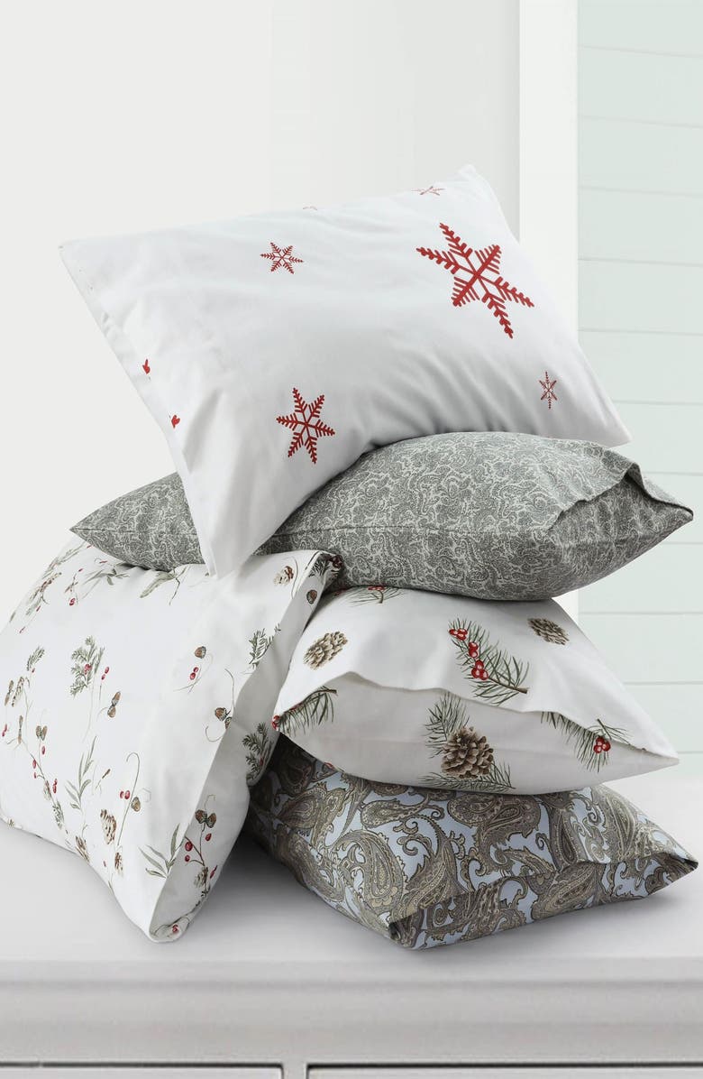 AZORES HOME Print Cotton Flannel Sheet Set, Alternate, color, Bella