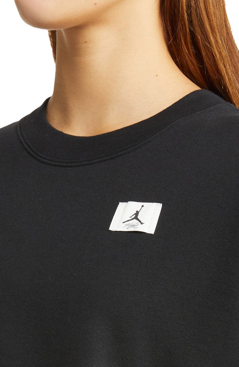 Jordan Flight Oversize Fleece Sweatshirt, Alternate, color, 