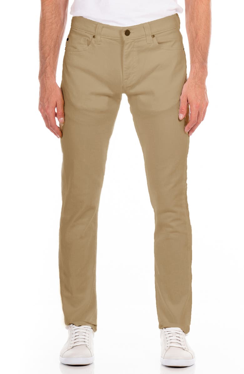 Fidelity Denim Torino Slim Fit Jeans, Main, color, Almond