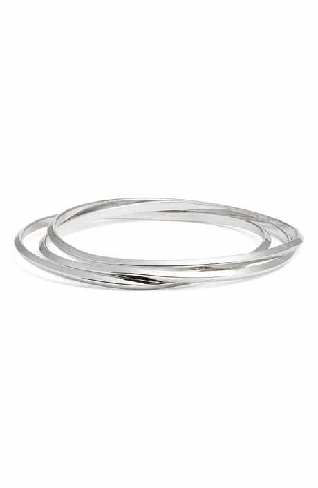 Nordstrom Set of 3 Knife Edge Bangles