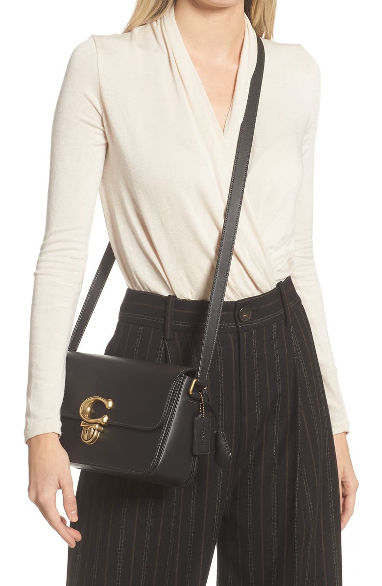 COACH Studio Glovetanned Leather Shoulder Bag, Alternate, color,