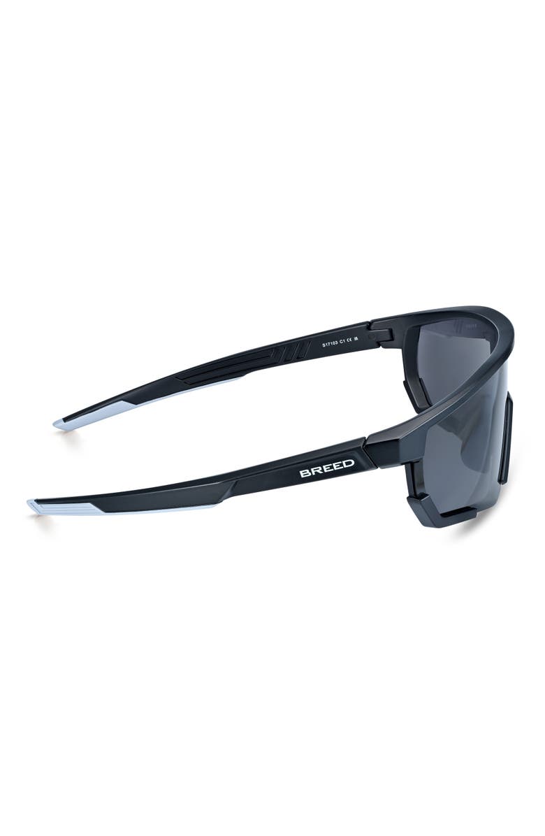 BREED Vega Polarized Mens Sunglasses, Alternate, color, Black/Black