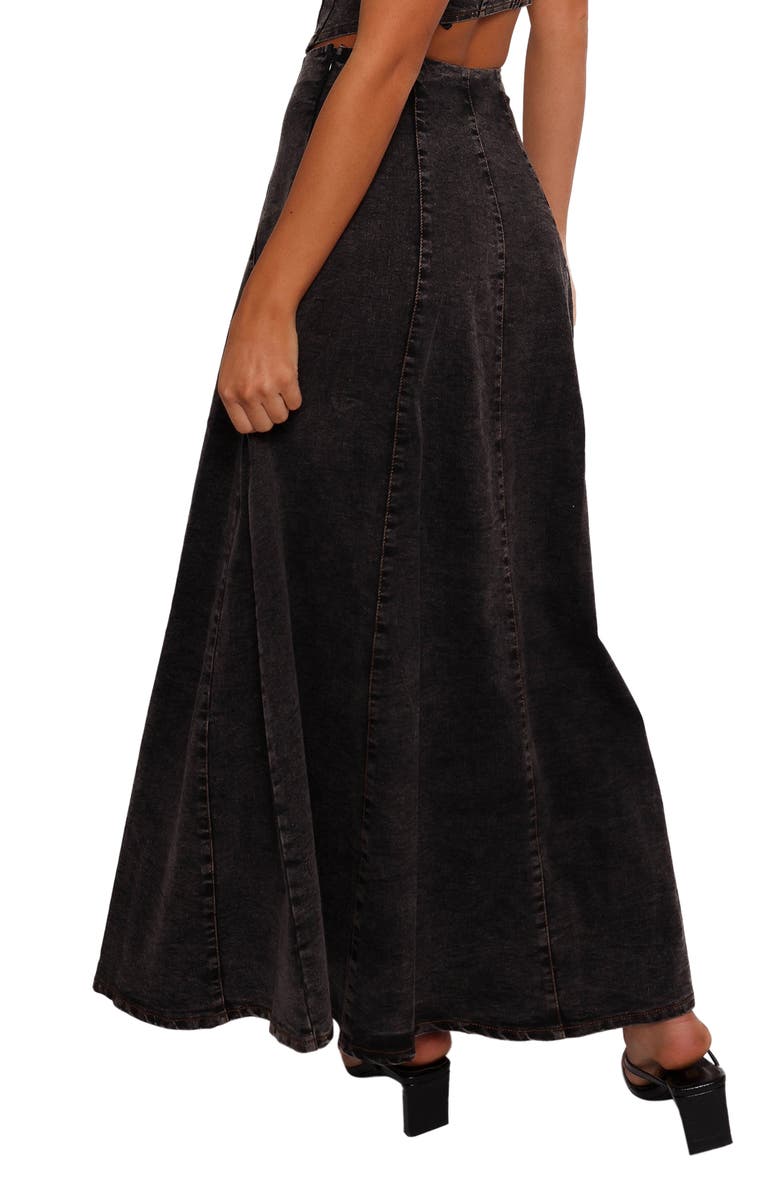 Petal & Pup Mara Denim Maxi Skirt, Alternate, color,