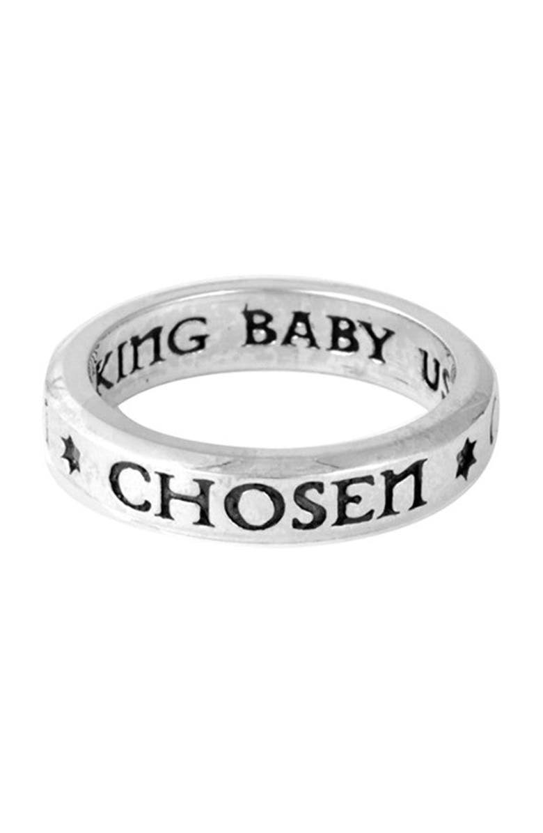 King Baby Studio Chosen Stackable Ring, Main, color, 