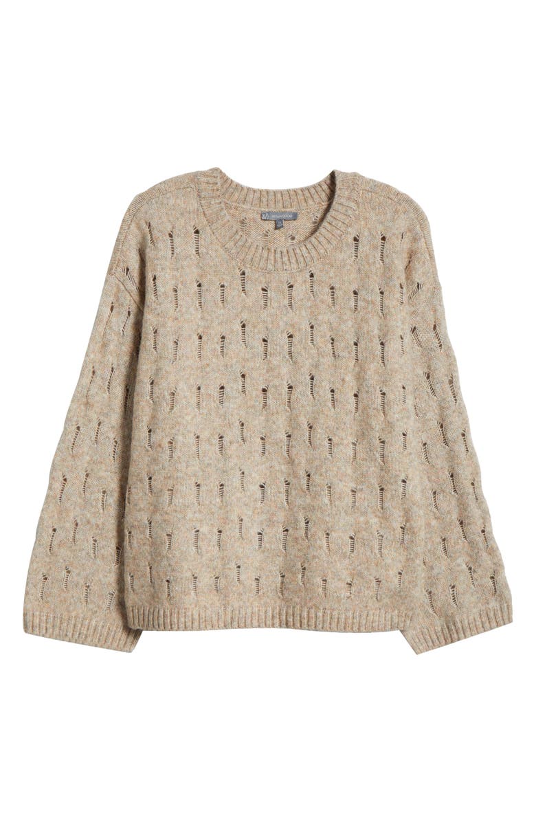 Wit & Wisdom Open Stitch Sweater, Alternate, color, 