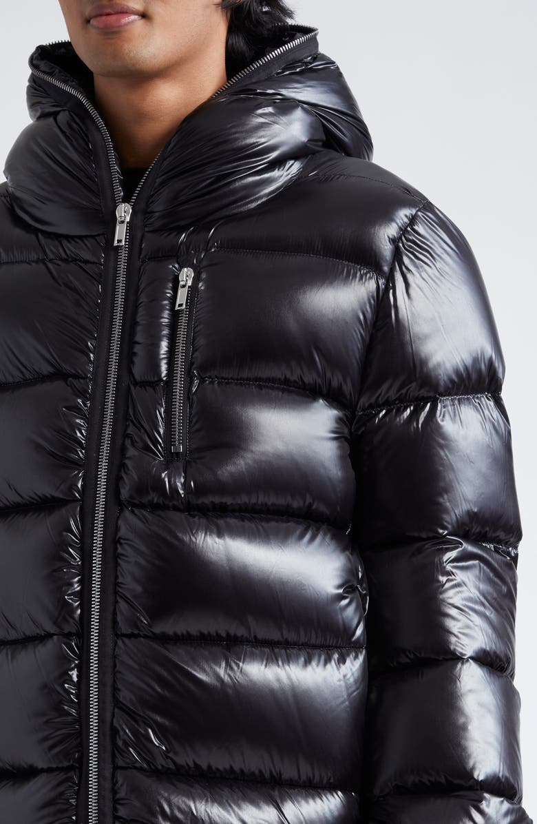 Rick Owens Hooded Down Puffer Jacket, Alternate, color, 