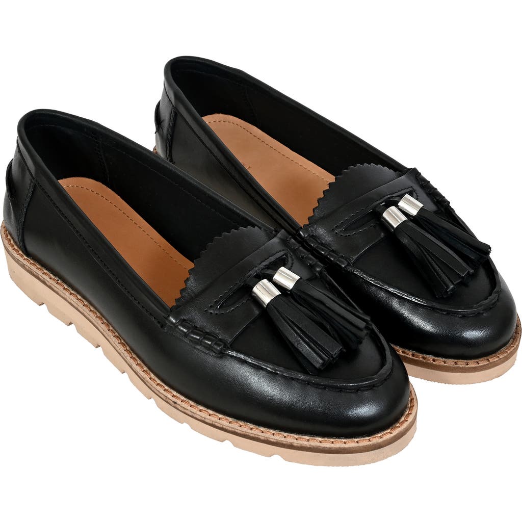 Jelavu Luna Leather Loafers In Black