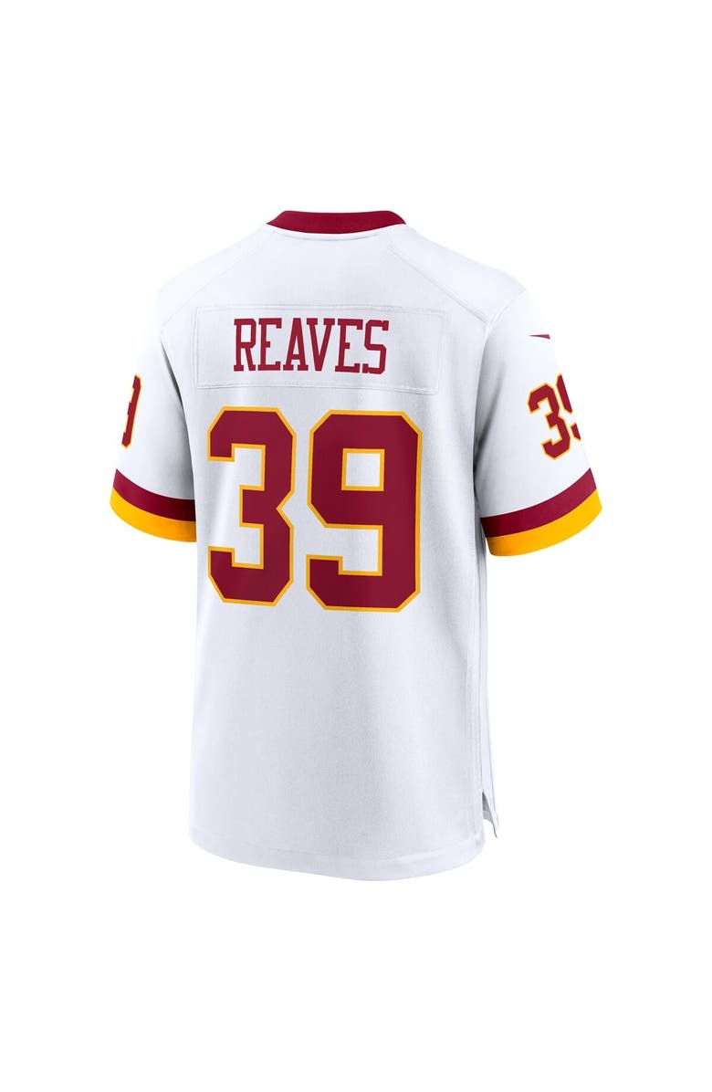 Nike Men's Nike Jeremy Reaves White Washington Commanders Game Super Bowl Era Jersey, Alternate, color, White
