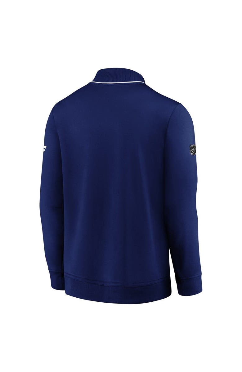 FANATICS Men's Fanatics Branded Blue Toronto Maple Leafs Authentic Pro Locker Room Full-Zip Jacket, Alternate, color,
