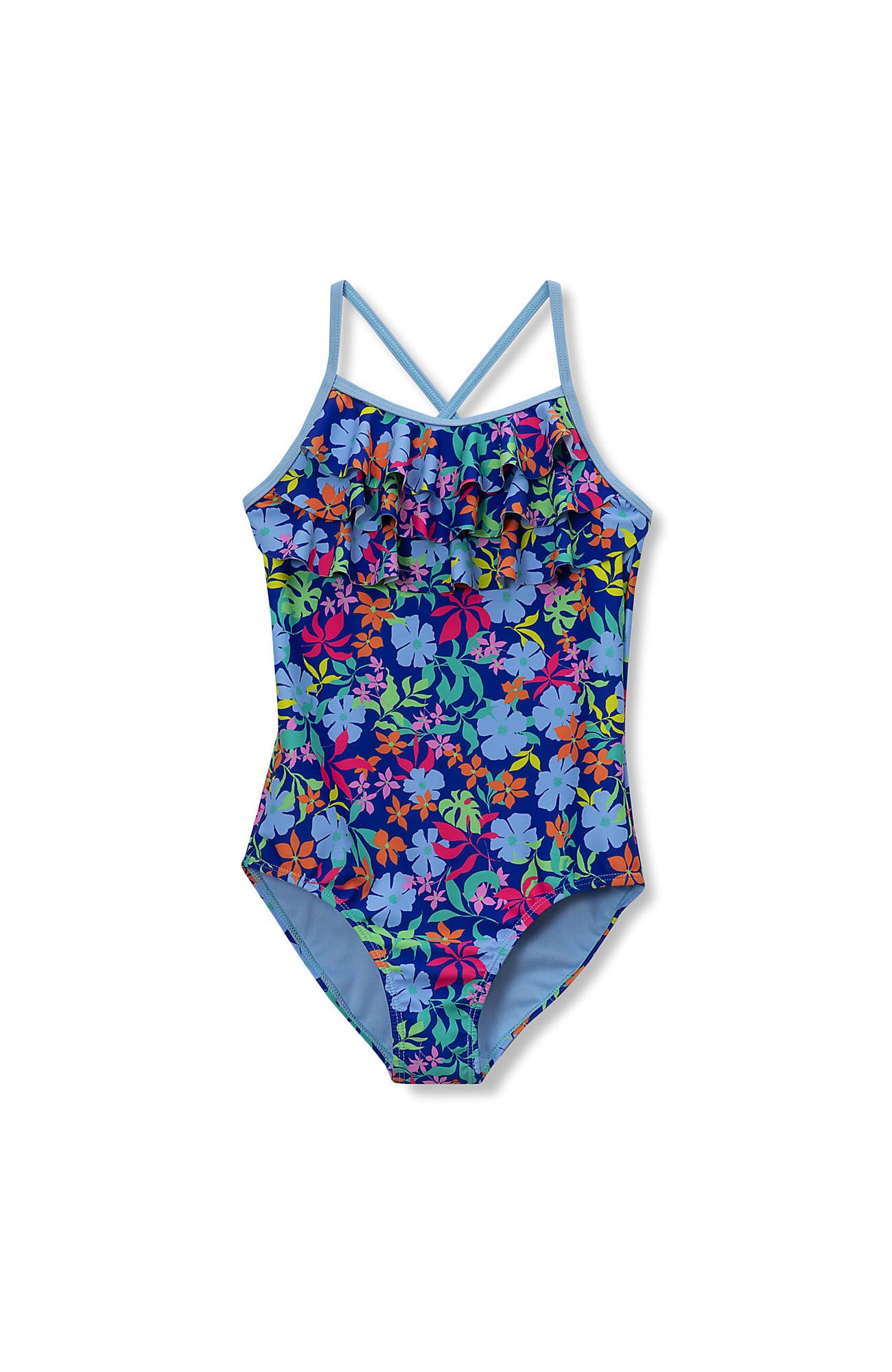 Blue/Multi Floral