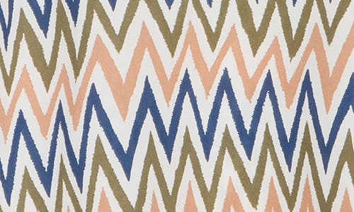VINCE CAMUTO VINCE CAMUTO ZIGZAG CAP SLEEVE TOP