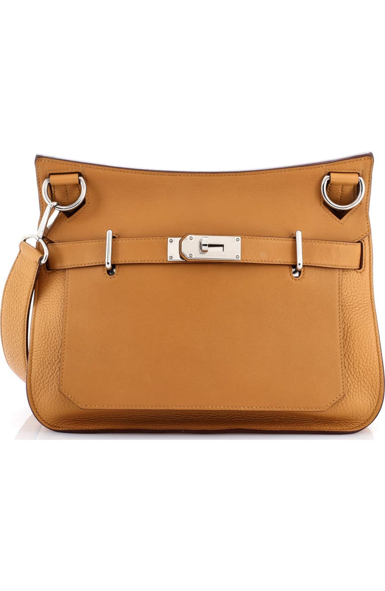 Pre-Owned Hermes Jypsiere Bag Bicolor Clemence and Swift 31, Main, color,