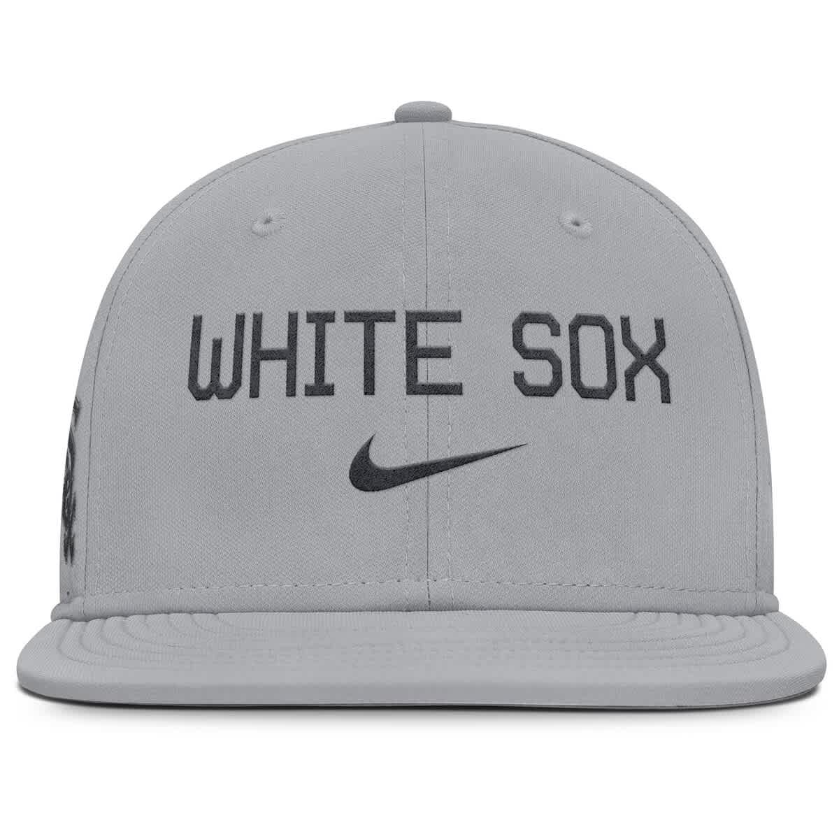 nike white sox cap