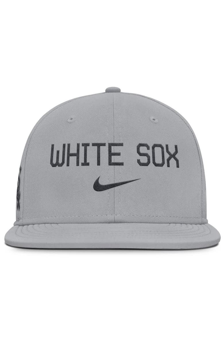 Nike Men's Nike Gray Chicago White Sox True Performance Fitted Hat, Alternate, color, Gray