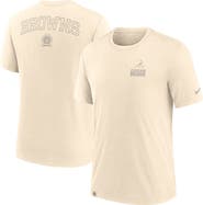 Nike Men's Nike Cream Cleveland Browns Glory Tri-Blend T-Shirt
