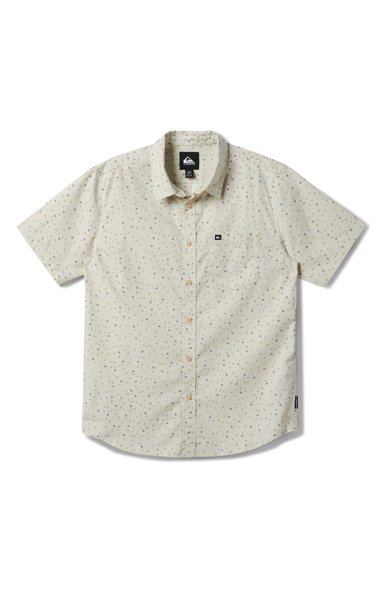 Quiksilver Freedom Mini Classic Short Sleeve Button-Up Shirt