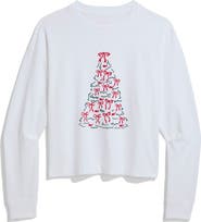 vineyard vines Graphic Cropped Long Sleeve T-shirt