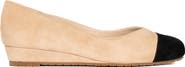 Steffie's Journey Cap Toe Suede Flat