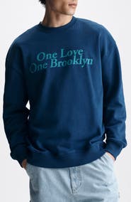 Brooklyn Industries Graphic Crewneck Sweatshirt