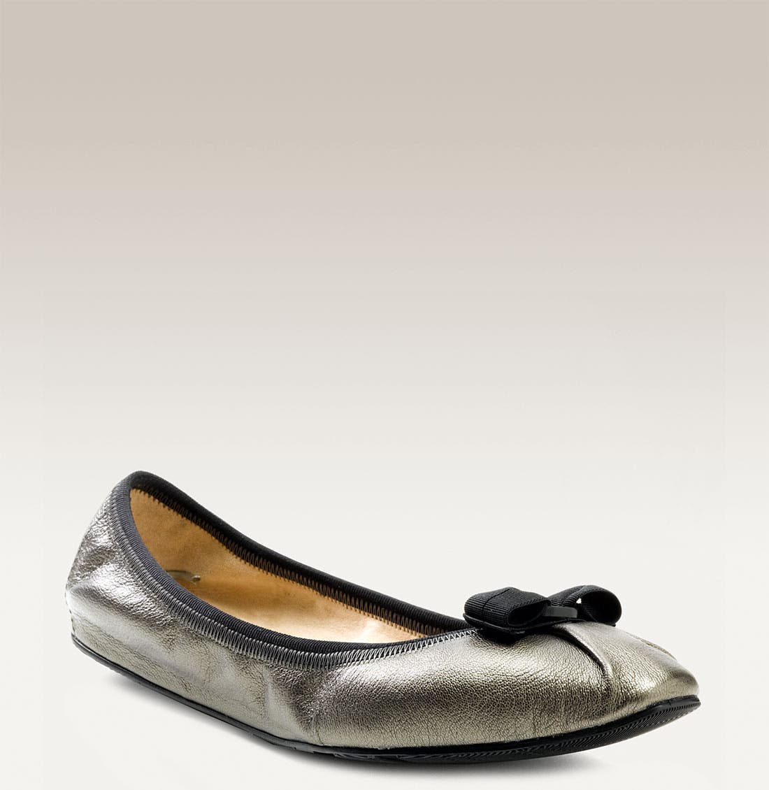 Salvatore Ferragamo My Joy Skimmer Flat, Main, color, MERCURIO