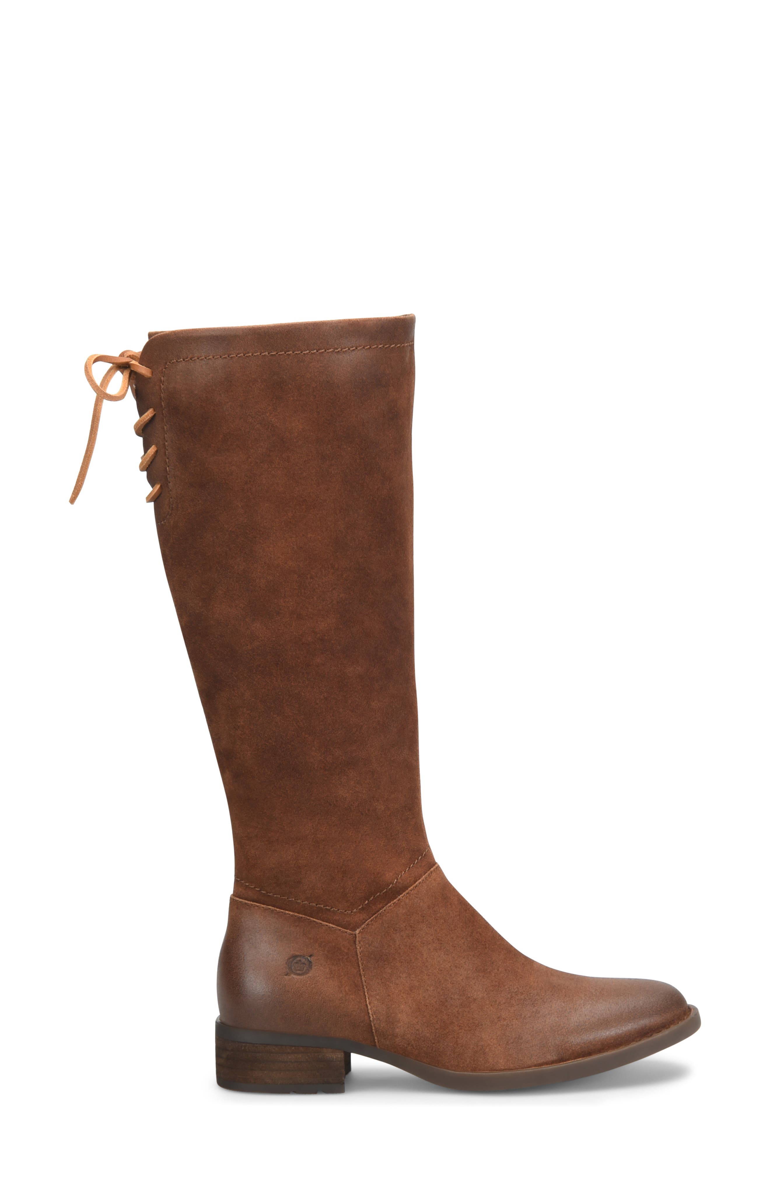 Børn Hayden Knee High Boot, Alternate, color, Rust